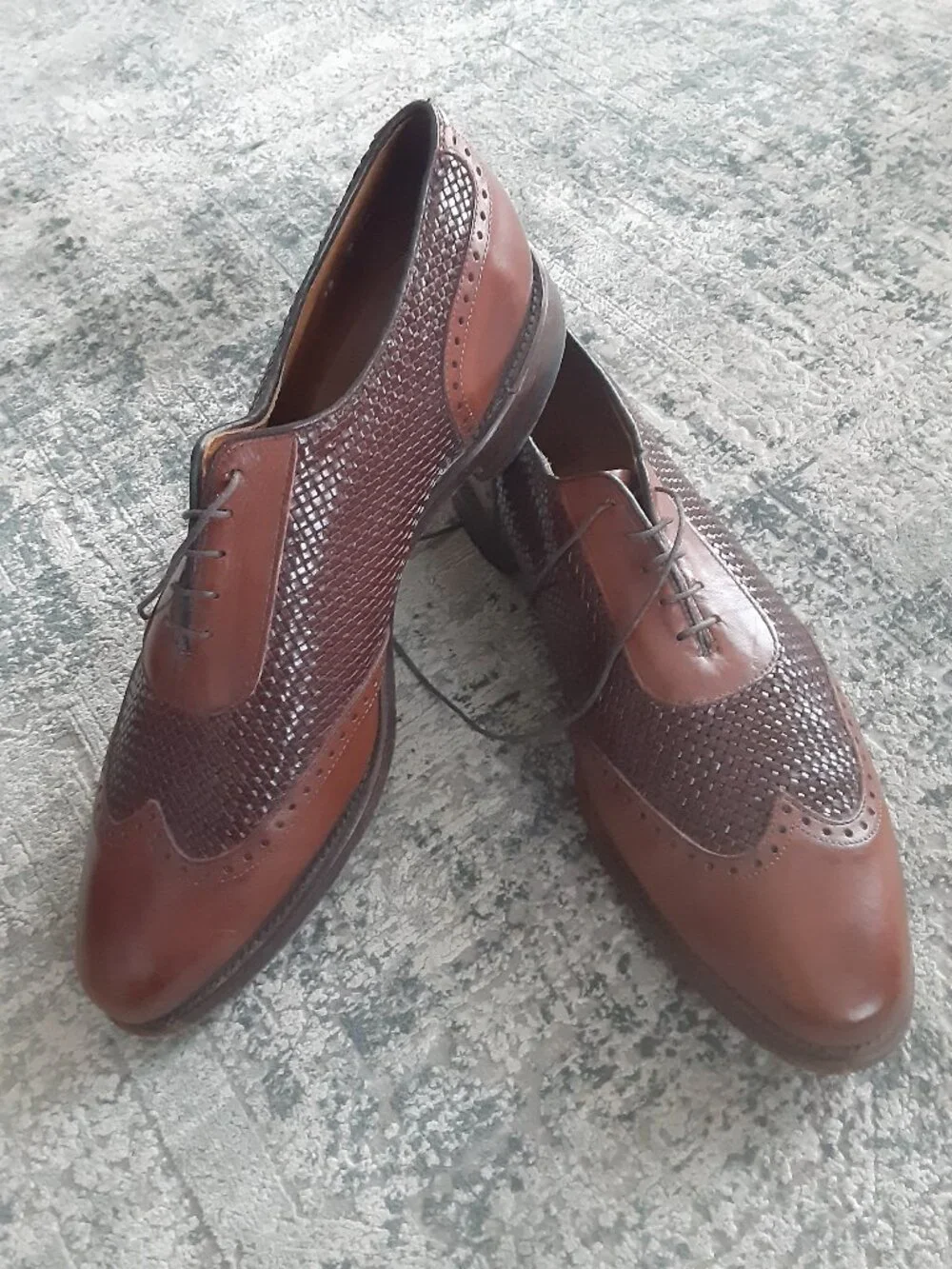 Allen Edmons Hampstead shoes, brown, size 13